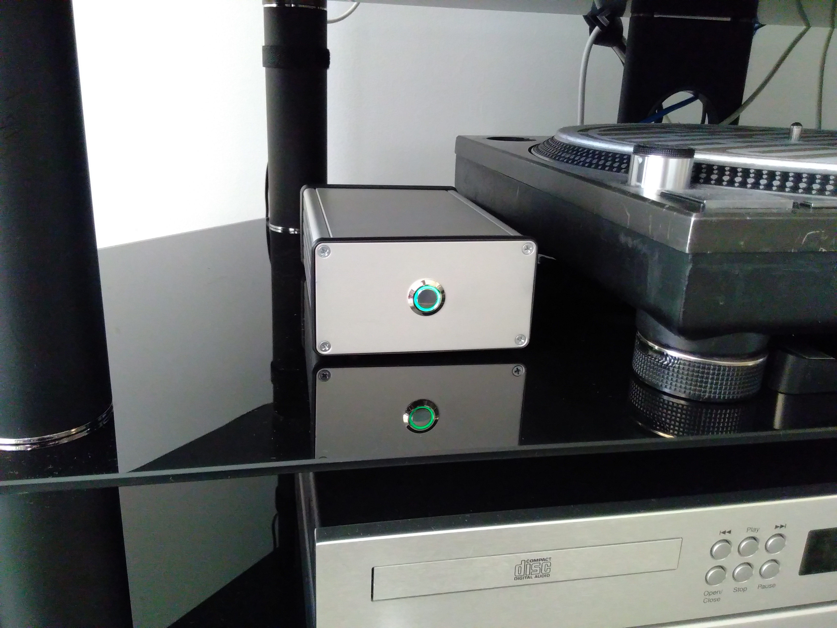 Finished network audio player.